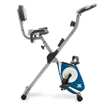 XTERRA Fitness Folding Exercise Bike Compact Quiet Comfortable