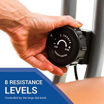 XTERRA Fitness Folding Exercise Bike Compact Quiet Comfortable