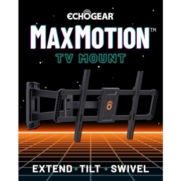 MaxMotion TV Wall Mount for 42 to 90 Inch TVs
