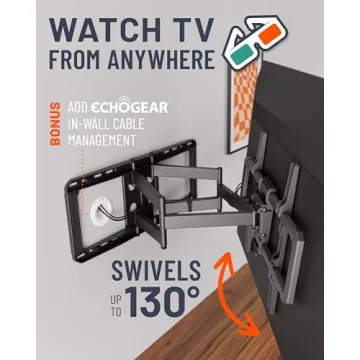 MaxMotion TV Wall Mount for 42 to 90 Inch TVs