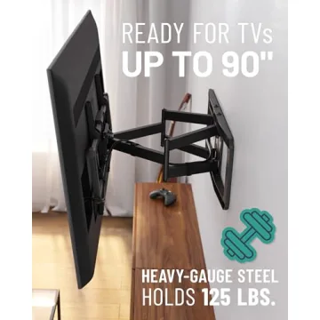MaxMotion TV Wall Mount for 42 to 90 Inch TVs
