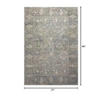 Stylish Loloi Rosemarie 2'7"x4' Accent Rug | Soft Modern Décor