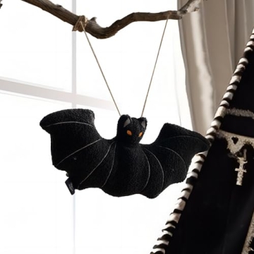 Phantoscope Halloween Bat Shaped Pillow - Spook Up Your Space