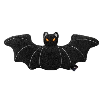 Phantoscope Halloween Bat Shaped Pillow - Spook Up Your Space