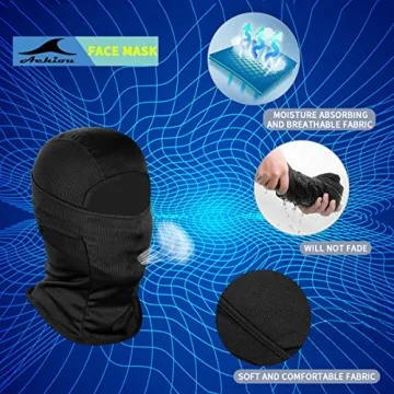 Achiou Ski Mask UV Protector Lightweight Balaclava for Outdoor