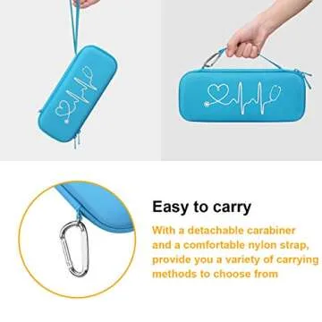 BOVKE Hard Stethoscope Case for 3M Littmann & MDF Models