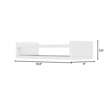 Onlysky Set of 4 Kids' Wall-Mounted Bookshelf for Nurseries