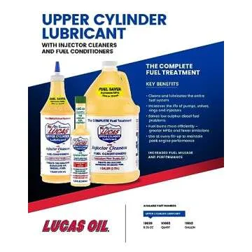 Lucas Fuel Treatment for Improved Engine Performance