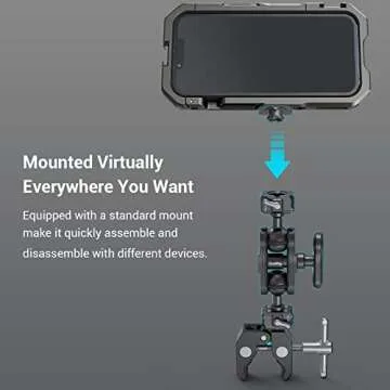 SmallRig Quick Release Magic Arm - 360° Adjustable, 5kg Load