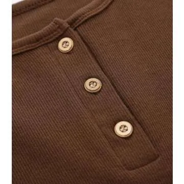 Comfy Enfants Chéris Toddler Henley Tee for Boys