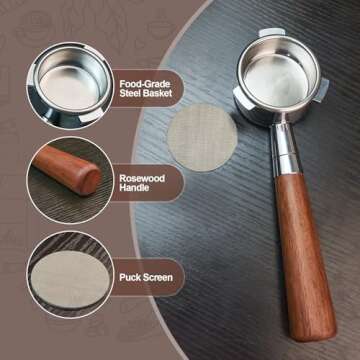 Stochastic Box 54 mm Bottomless Portafilter for Breville Machines