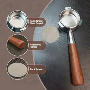 Stochastic Box 54 mm Bottomless Portafilter for Breville Machines