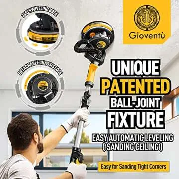 Ultimate Drywall Sander with Auto Dust Collection