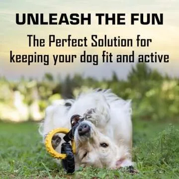 Tonka 3-Ring Tug Toy - Durable & Waterproof for Dogs