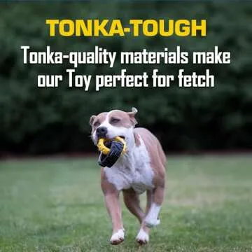 Tonka 3-Ring Tug Toy - Durable & Waterproof for Dogs