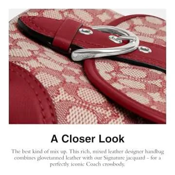 Coach Women's SOHO Bag, Ruby Ivory, One Size