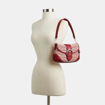 Coach Women's SOHO Bag, Ruby Ivory, One Size