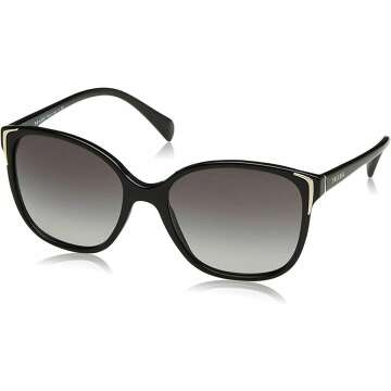 Prada PR01OS Sunglasses with Gray Lenses - 55mm