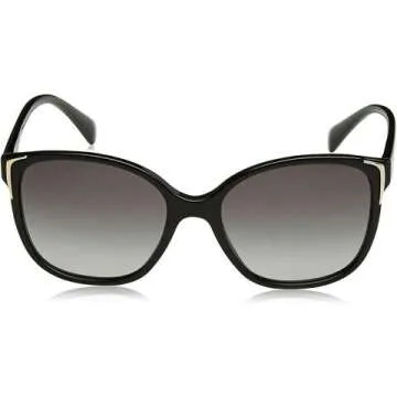 Prada PR01OS Sunglasses with Gray Lenses - 55mm