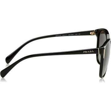 Prada PR01OS Sunglasses with Gray Lenses - 55mm