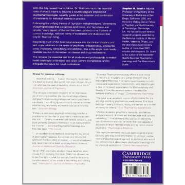 Stahl's Essential Psychopharmacology: Neuroscientific Basis and Practical Applications