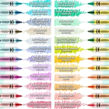 Crayola Colors of Kindness Crayon Set, 24 Count