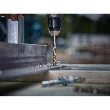 Milwaukee 48-89-2331 3/8-inch 15-Piece Cobalt Red Helix Secure Grip Drill Bit Set w/ Hard Plastic Foldout Storage Case