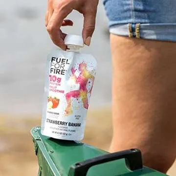 Fuel for Fire Protein Smoothie Pouch Variety Pack - Healthy Snacks