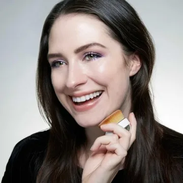 Artis Elite Mirror Palm Brush Mini - Travel-Friendly Makeup Brush