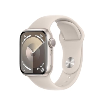 Apple Watch Series 9 GPS 41mm Smartwatch with Aluminumn Case and Band