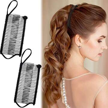 10 PCS Banana Hair Clips Set for All Hair Types and Styles