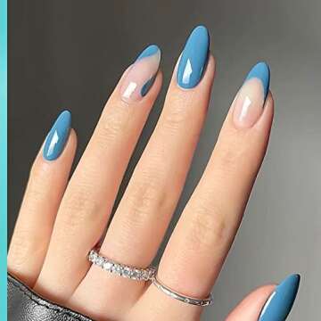 Almond and Square Nail Tip - Chameleon Gel x Nails Matte 240pcs 2 Shapes Tips for Acrylic Nails Set Soft Gel Full Cover Nail Tips Nail Extensions For Nails Salons and Home Nail Art，12 Sizes