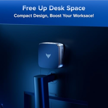 KAMRUI Essenx E1 Mini PC Windows 11 Pro Compact Power