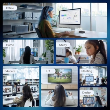 KAMRUI Essenx E1 Mini PC Windows 11 Pro Compact Power