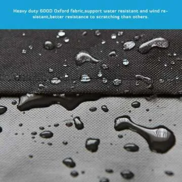 HONEST OUTFITTERS Dog Crate Cover 42 Inch Dog Kennel Cover for Large Dog, Heavy Duty Oxford Fabric,with Double Door, Pockets and Mesh Window (43L x 29W x 30H,Black)