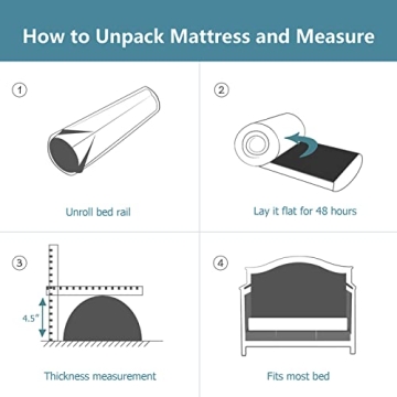 UBBCARE Toddler Bed Rail & Bumper for Safe Sleep