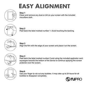 NuPro Antimicrobial Screen Protector for Kindle Paperwhite Signature Edition (11th generation, 2021)