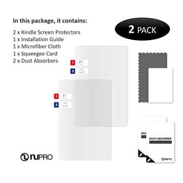NuPro Antimicrobial Screen Protector for Kindle Paperwhite Signature Edition (11th generation, 2021)