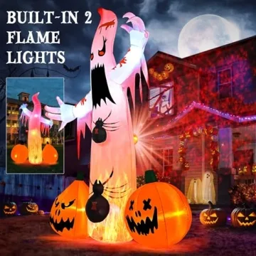 Kesfitt Halloween Inflatable Yard Decor 8FT