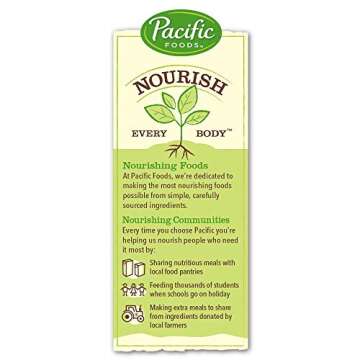 Pacific Foods Organic Bone Broth, Chicken with Lemongrass, 8-Ounce Cartons, 12-Pack Keto Friendly