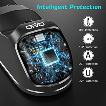 OIVO PS4 Controller Charger Dock - Fast Dual Charging Station