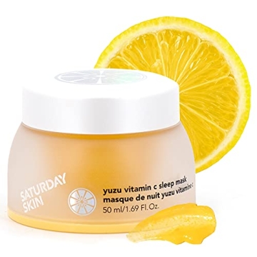 Saturday Skin Yuzu Vitamin C Sleep Mask - Brightening & Anti-Aging Overnight Treatment