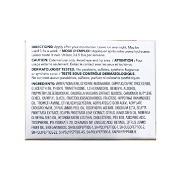 Yuzu Vitamin C Sleep Mask Brightening Anti-Aging Treatment