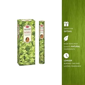 HEM Incense Sticks - Fragrance Patchouli - 120 Sticks