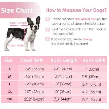 AOFITEE Dog Coat, Waterproof Dog Jacket for Winter, Fullbody Dog Coats Snowsuit, Windproof Puppy Down Jacket Puffer Coat, Fleece Winter Vest for Dogs, Cold Weather Dog Coats for Small Dogs, Black, L