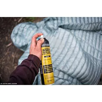 Sawyer Products SP602 Premium Permethrin Clothing Insect Repellent Aerosol Spray, 9-Ounce (Packaging may vary)