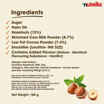 Nutella Hazelnut Spread with Cocoa - 26.5 oz