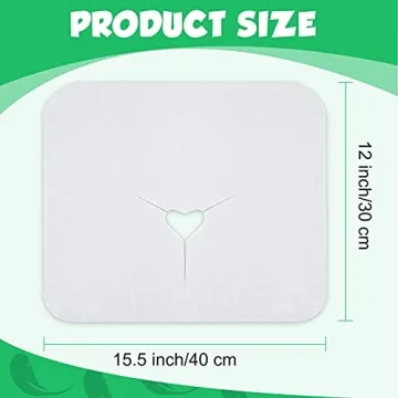 200 Disposable Face Cradle Covers for Massage and Spa