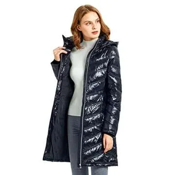 Orolay Women's Long Down Coat - Stylish Warm Jacket