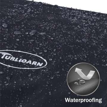 Cover for Blackstone 22 inch Griddle Water Resistant 600D Polyester Heavy Duty Flat top 22" Gas Grill Cover Exclusively Fits Blackstone 22" Griddle Cooking Station-22in Griddle with Hood Cover